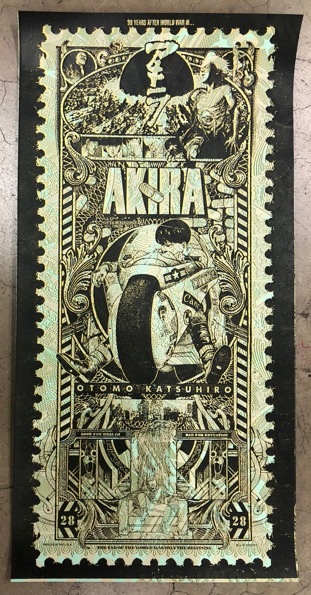 世界限定88枚BLUNT GRAFFIX - AKIRAシルクスクリーンポスター 世界限定 世界限定88枚BLUNT GRAFFIX - AKIRAシルクスクリーンポスター 世界限定