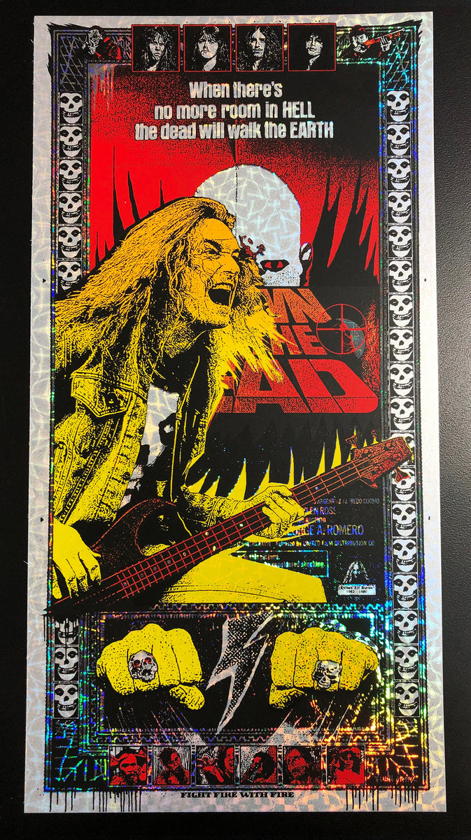 Dawn of the Dead - Cliff Burton Tribute (HANDBILL) – Blunt Graffix