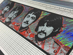 Damaged - Beatles on Scratched Foil