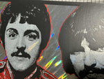 Damaged - Beatles on Scratched Foil