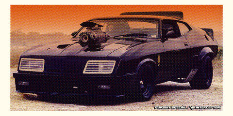 V8 Interceptor - Handbill