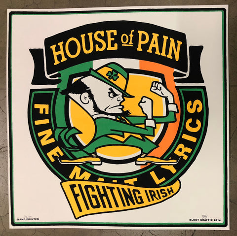 House of Pain - Fighting Irish 12"x12"