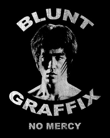 Blunt Graffix - Bruce Lee, No Mercy - T-shirt