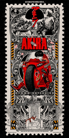 Akira Screenprint by Blunt Graffix